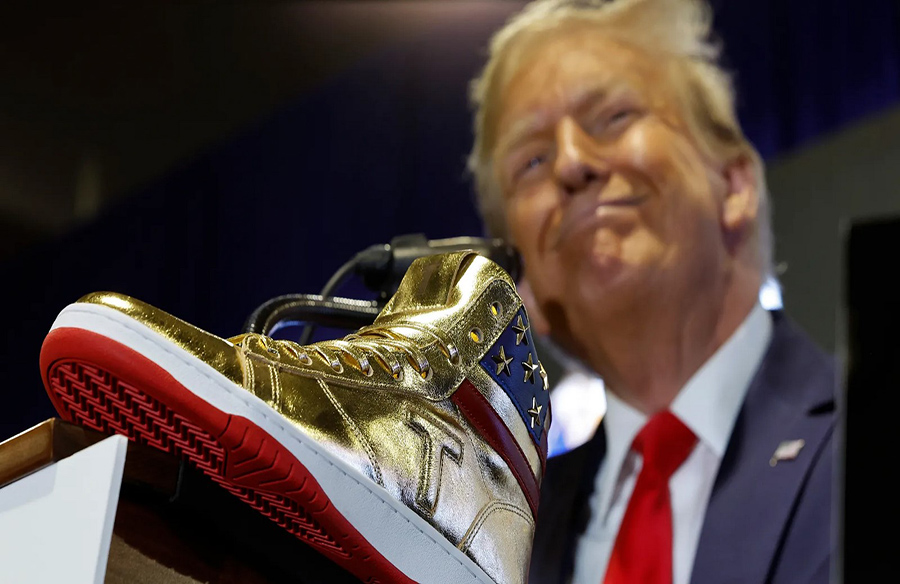 Trump's Sold-Out Sneakers: A Collector's Craze